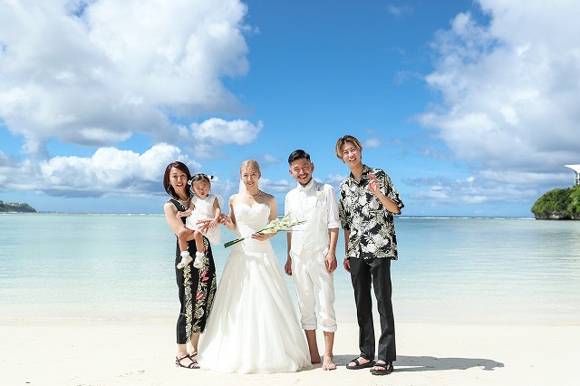 ビーチ撮影の様子