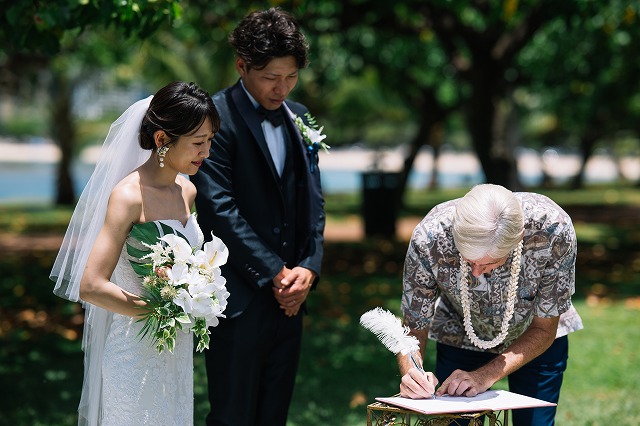 Wedding Report♪No.8(挙式編)