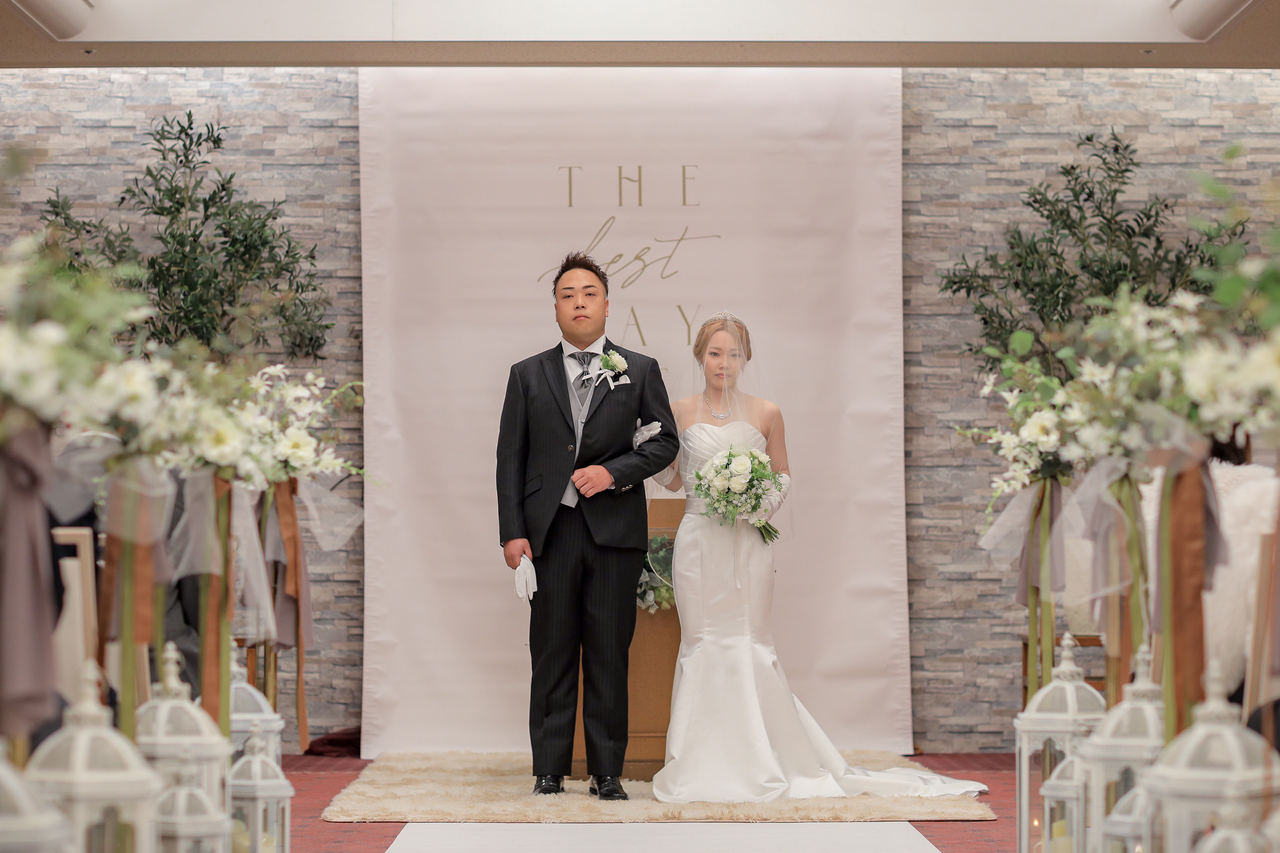 ニューウェルシティ宮崎にて家族挙式♥part.1