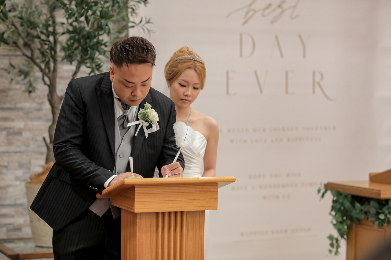 ニューウェルシティ宮崎にて家族挙式♥part.1