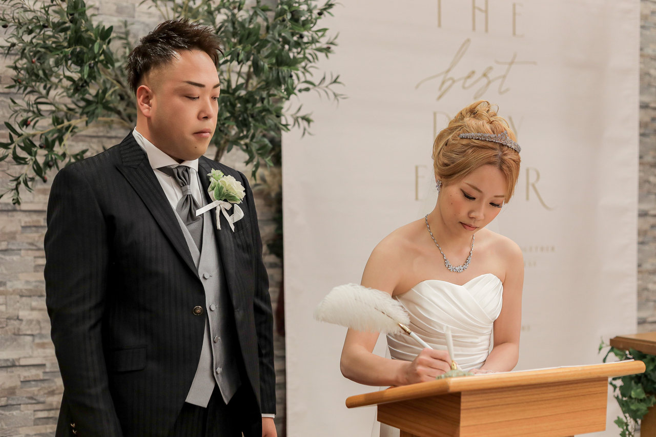 ニューウェルシティ宮崎にて家族挙式♥part.1