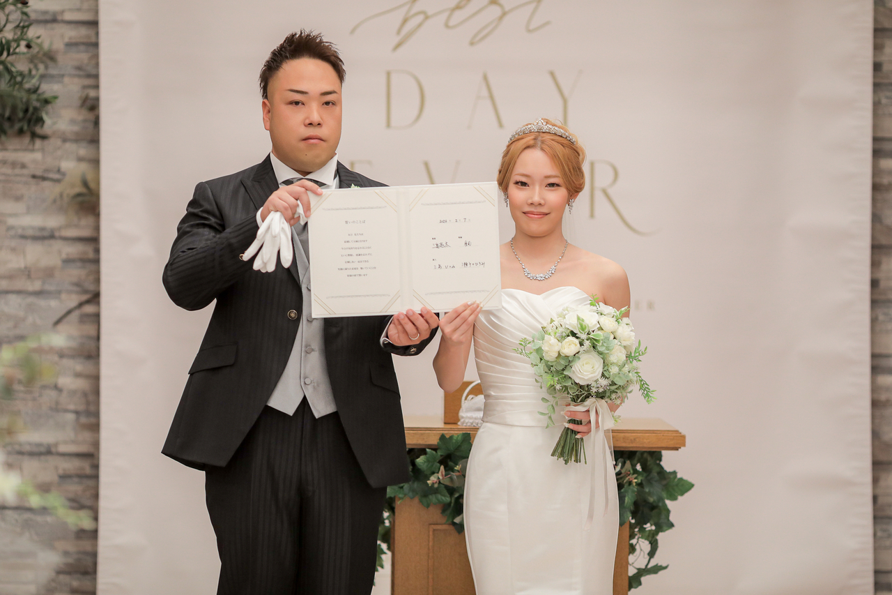 ニューウェルシティ宮崎にて家族挙式♥part.1