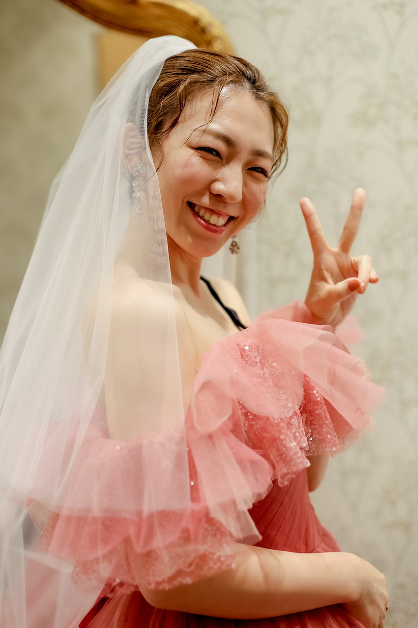 ご家族からのサプライズ花束