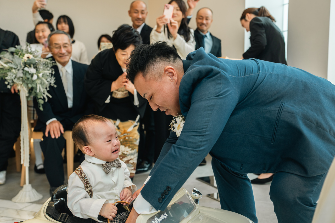 パパママ、ぼく頑張ったよ!