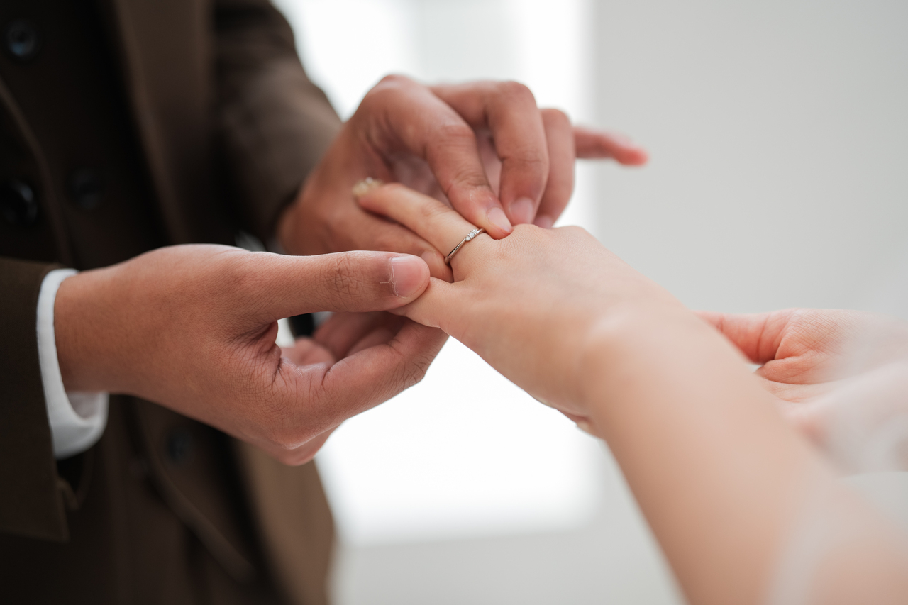 挙式リハーサル後のおふたりとは。。。