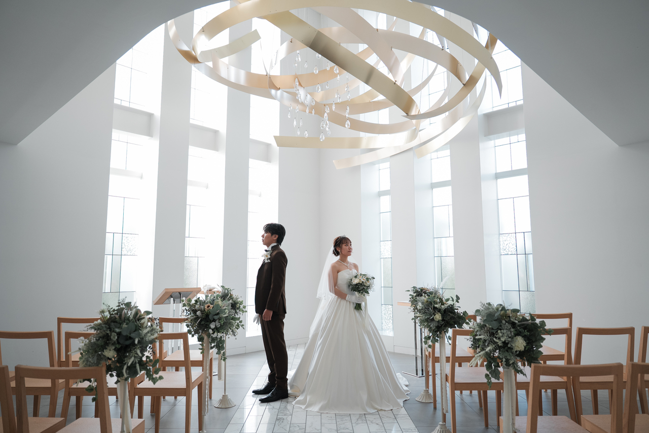 挙式リハーサル後のおふたりとは。。。