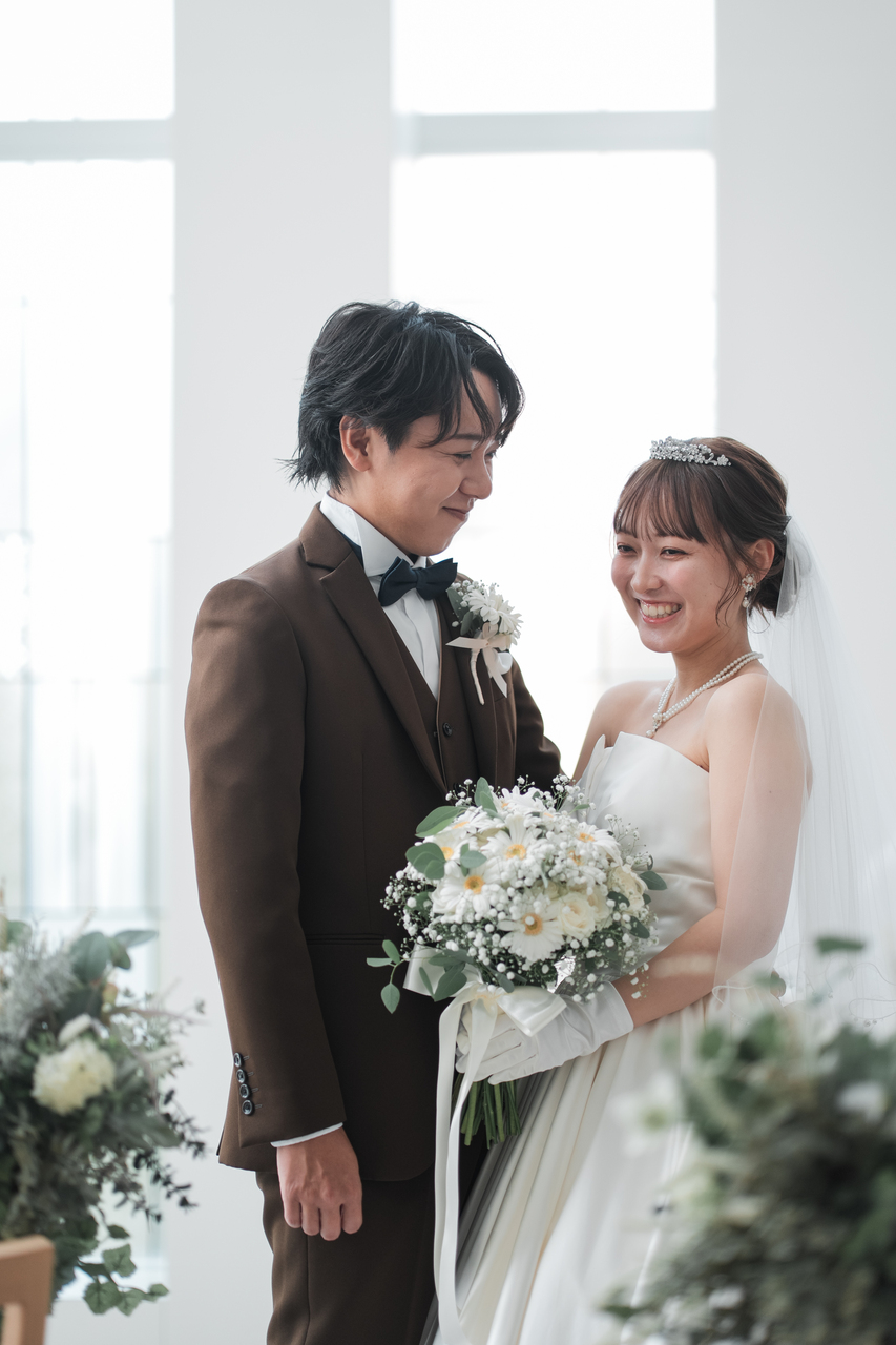 挙式リハーサル後のおふたりとは。。。