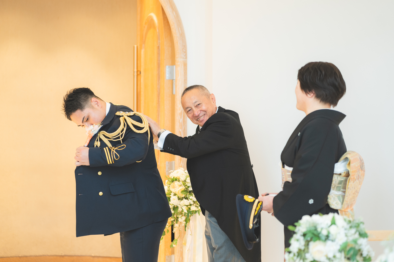 秋の結婚式～挙式編～