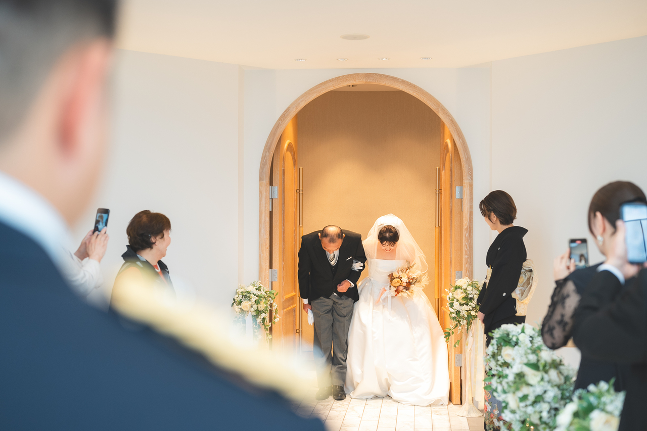 秋の結婚式~挙式編~