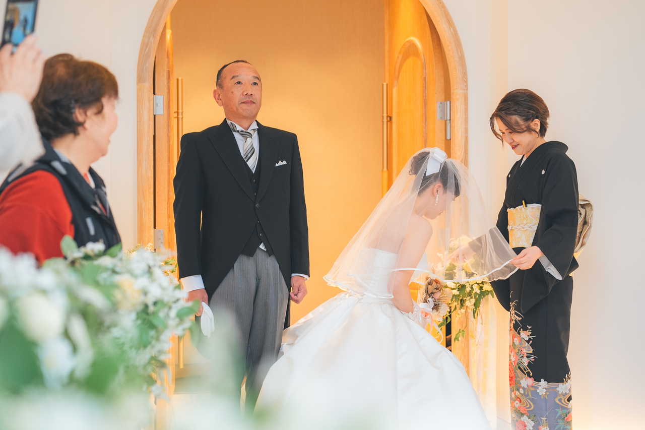 秋の結婚式~挙式編~