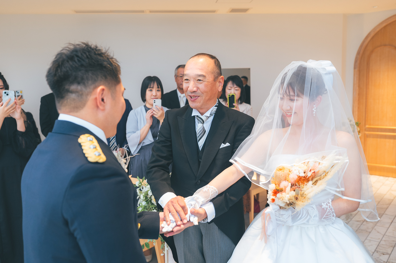 秋の結婚式~挙式編~