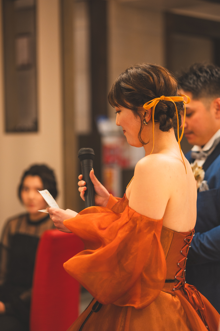 秋の結婚式~披露宴編~