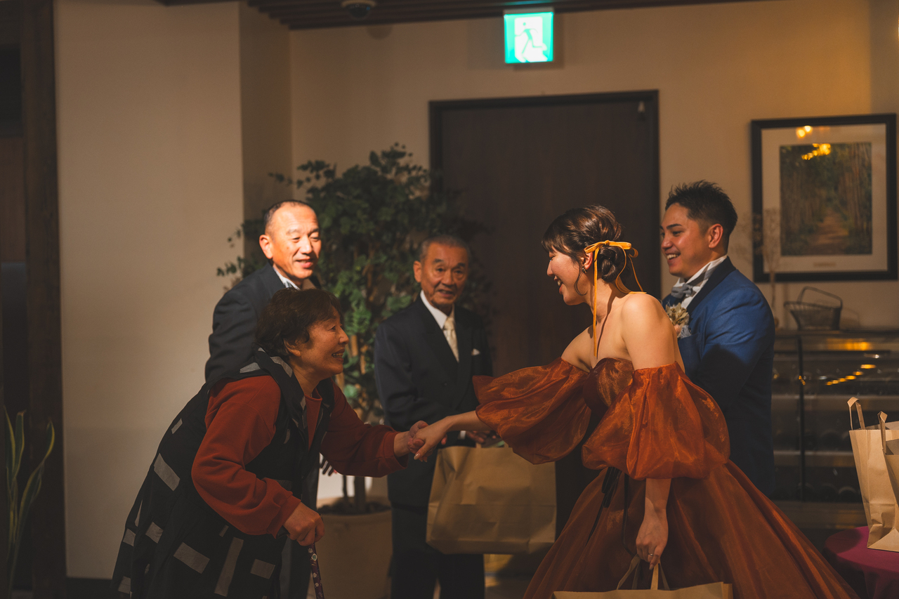 秋の結婚式~披露宴編~