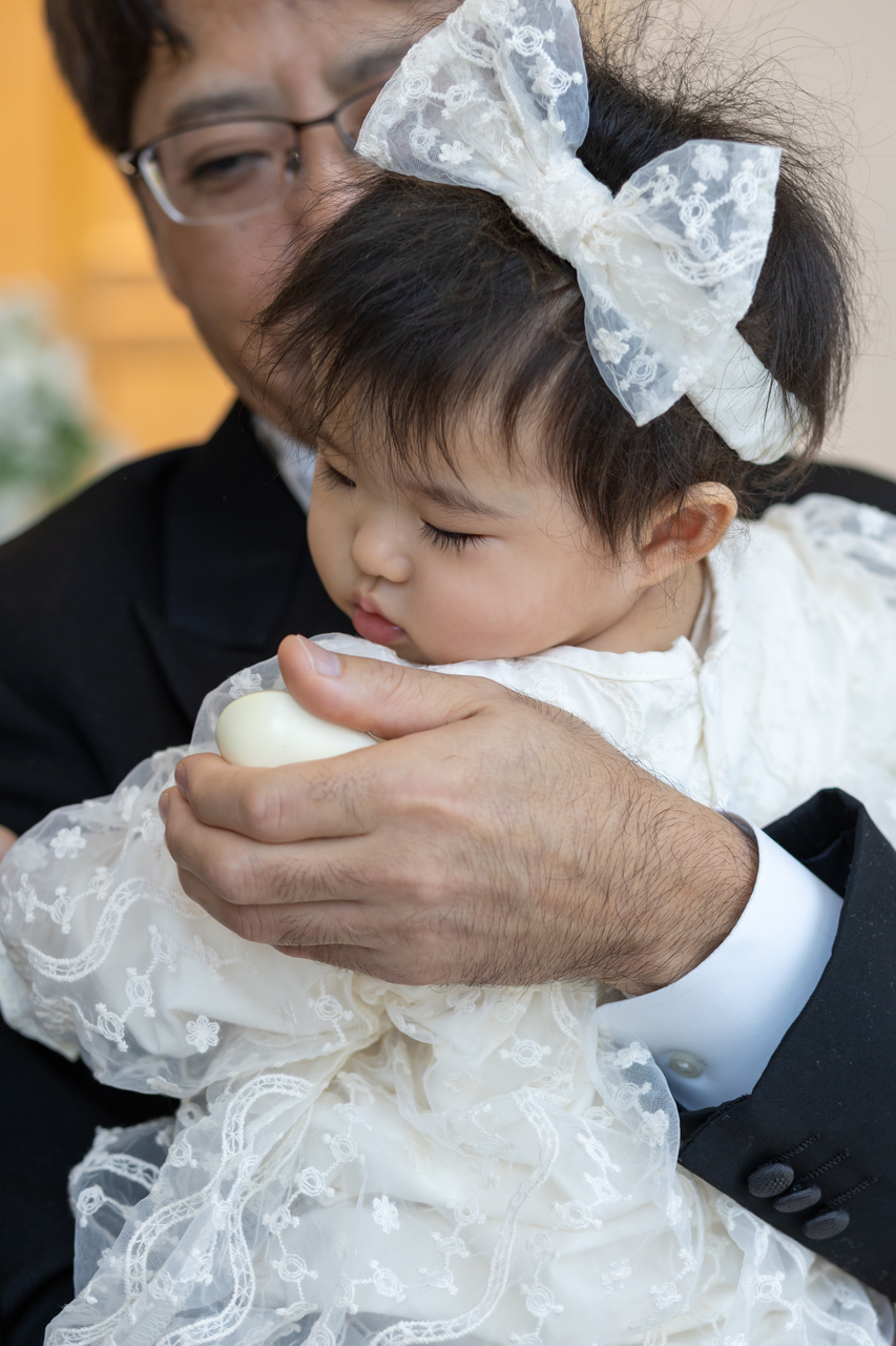 可愛らしい双子の天使たち