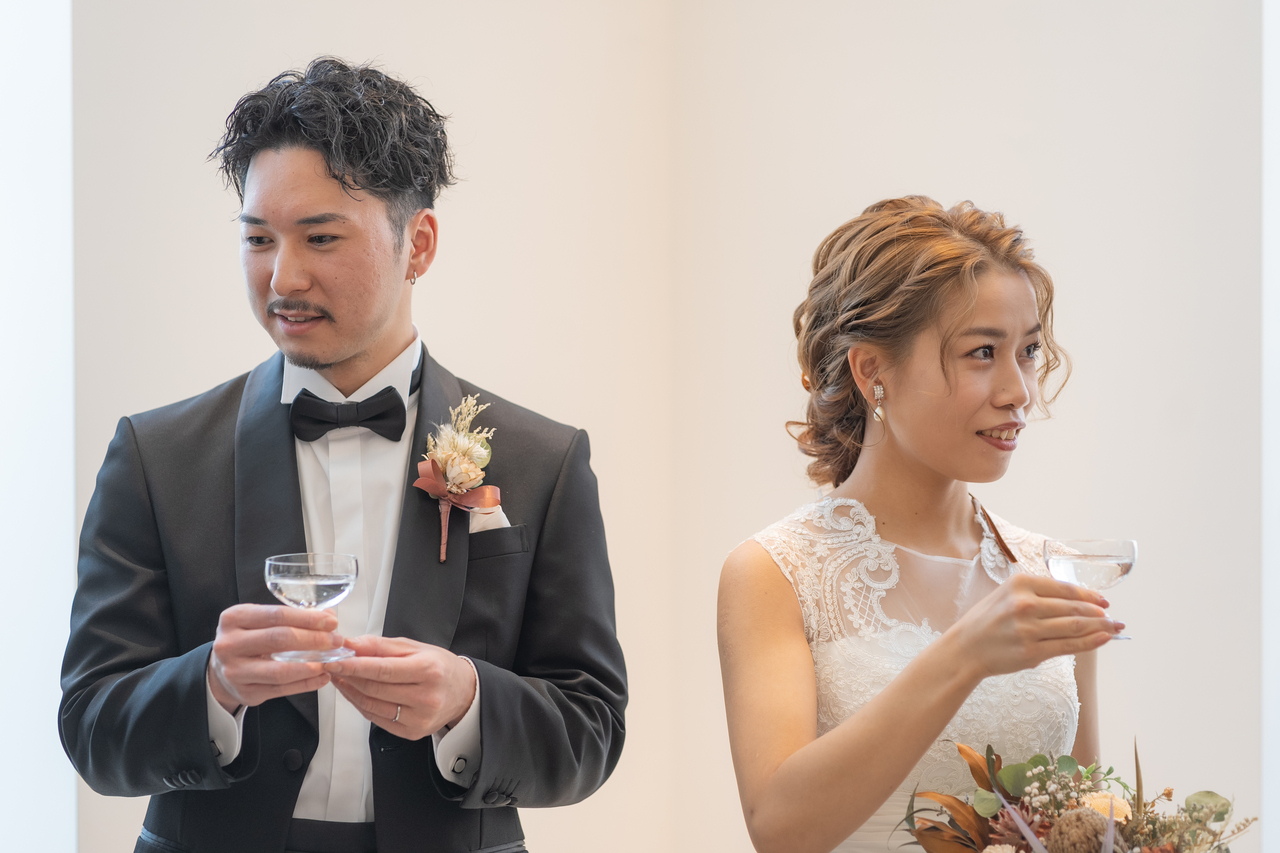 まるで会食のような挙式!