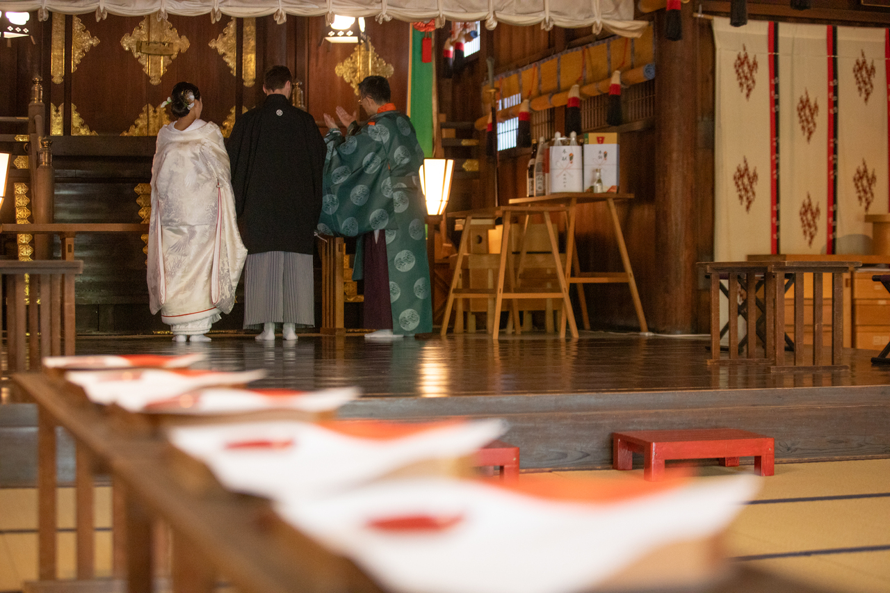 秋晴れ?新潟大神宮