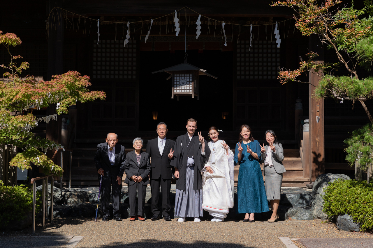 秋晴れ?新潟大神宮