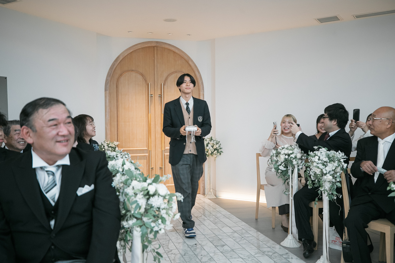 秋の結婚式part2 ~挙式編~