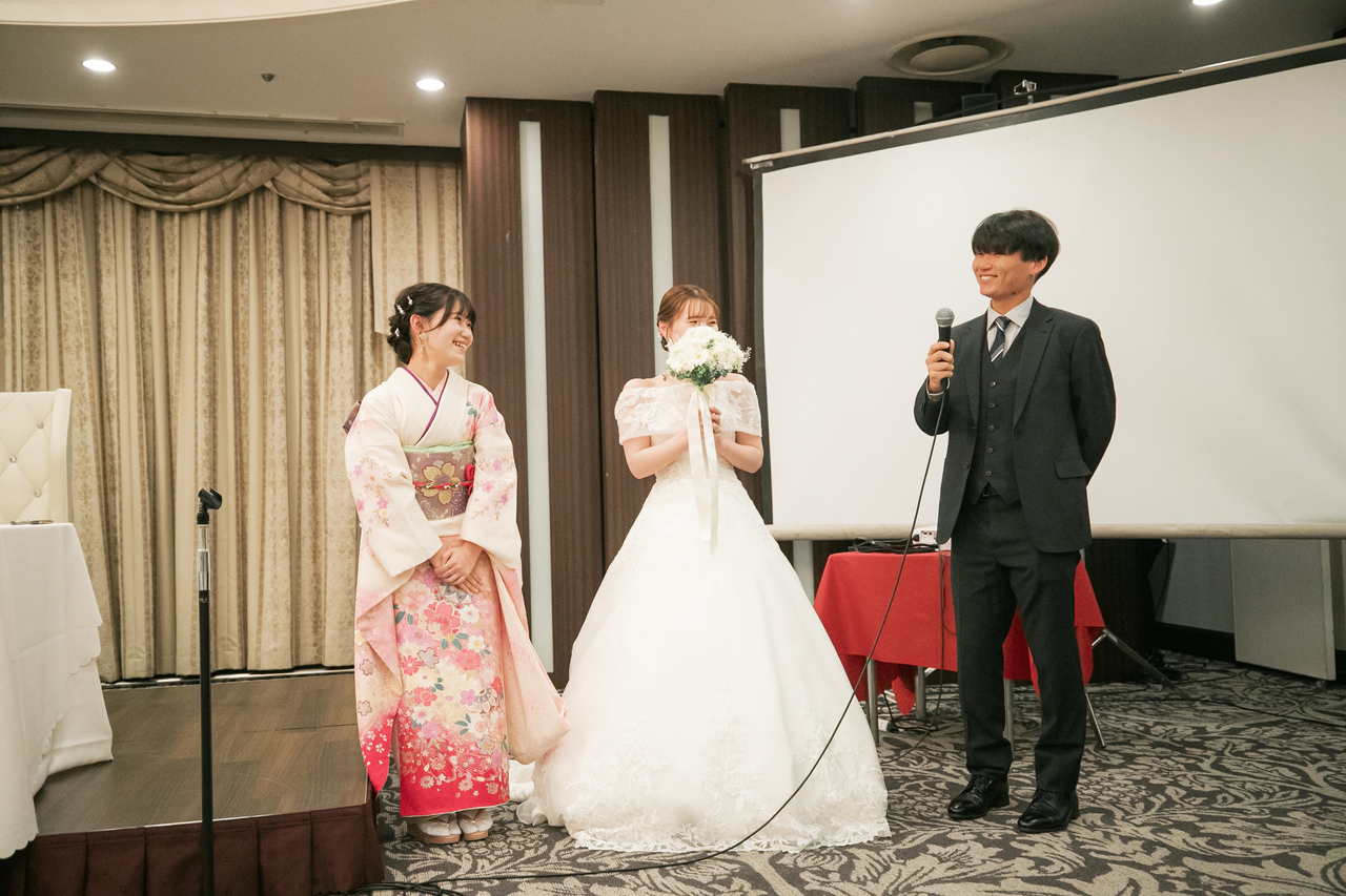 秋の結婚式part2 ~披露宴編(前半)~