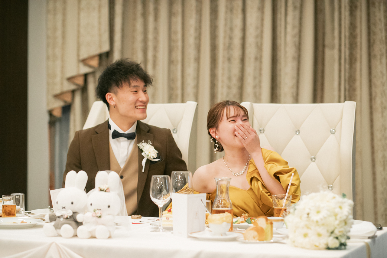 秋の結婚式part2 ~披露宴編(後半)~