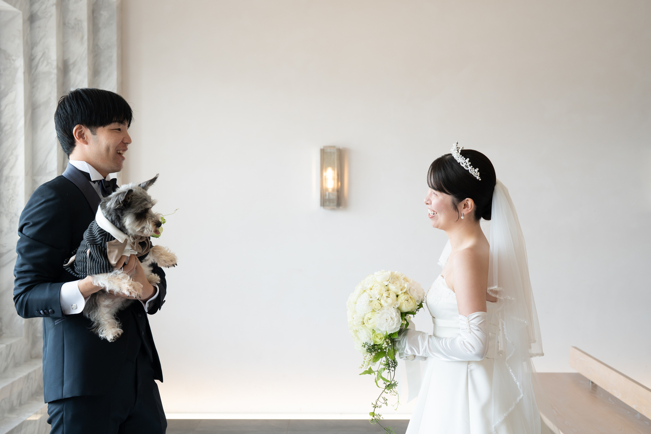 【小さな結婚式 お台場店】大切な家族と一緒に♡ 笑顔と涙のWedding Day