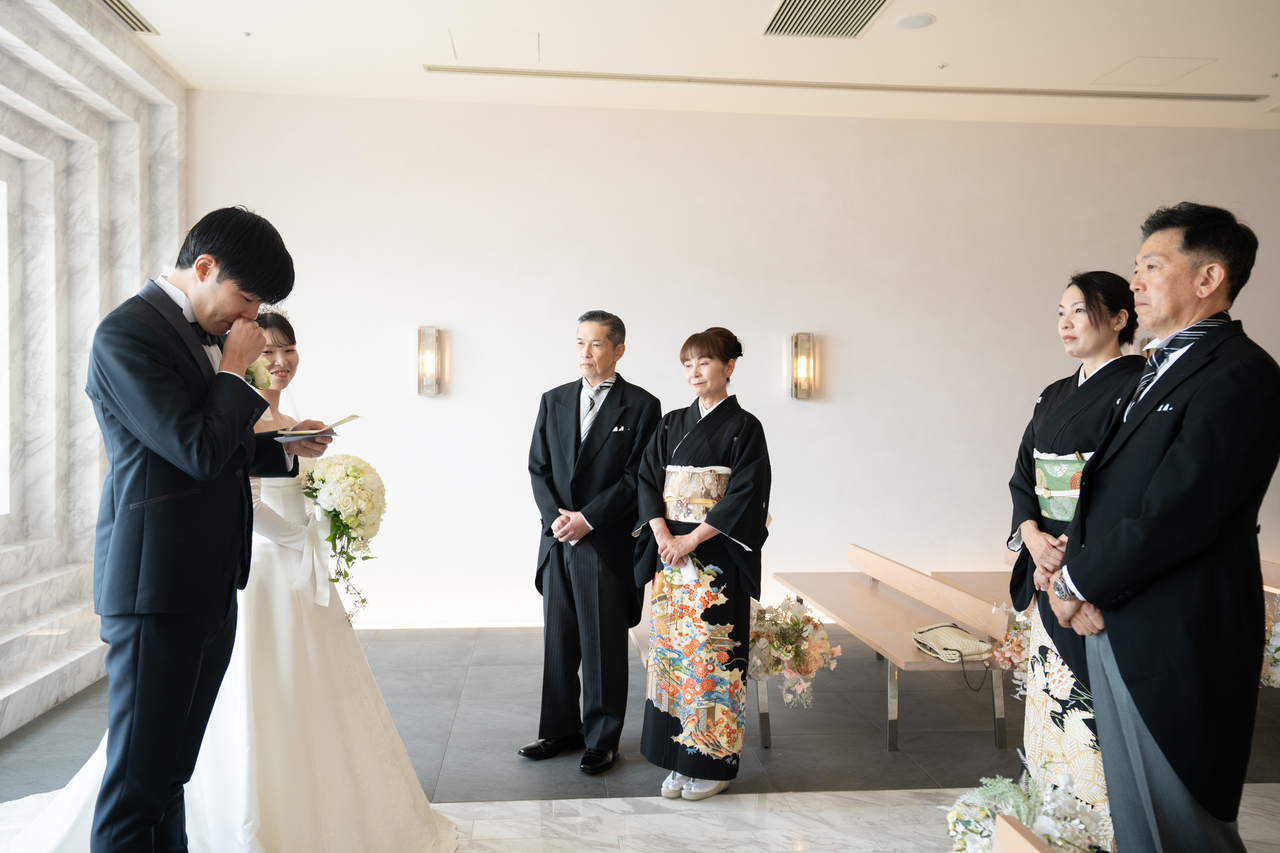【小さな結婚式 お台場店】大切な家族と一緒に♡ 笑顔と涙のWedding Day