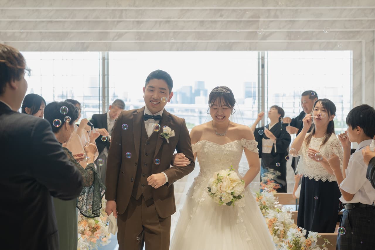 【小さな結婚式お台場店】笑顔と感謝に包まれた一日♥