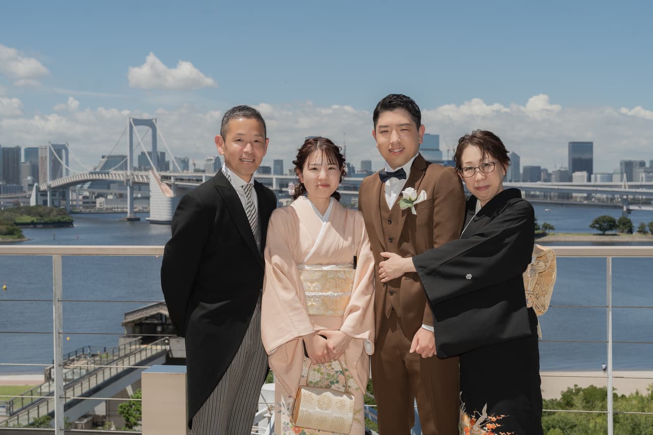 【小さな結婚式お台場店】笑顔と感謝に包まれた一日♥