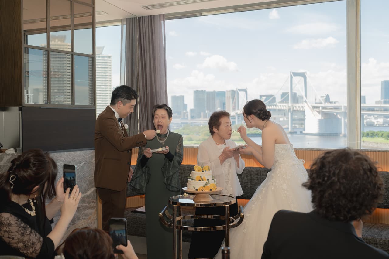 【小さな結婚式お台場店】笑顔と感謝に包まれた一日♥