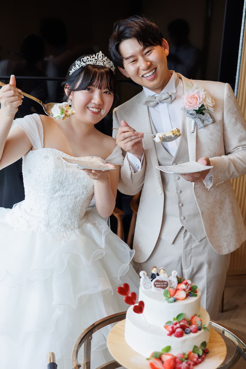 【小さな結婚式お台場店】かわいい文鳥と一緒の結婚式♪