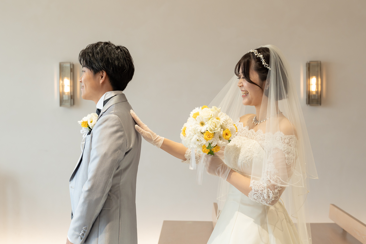 【小さな結婚式お台場店】10年越しの想いがぎゅっと詰まった ファーストミート♡