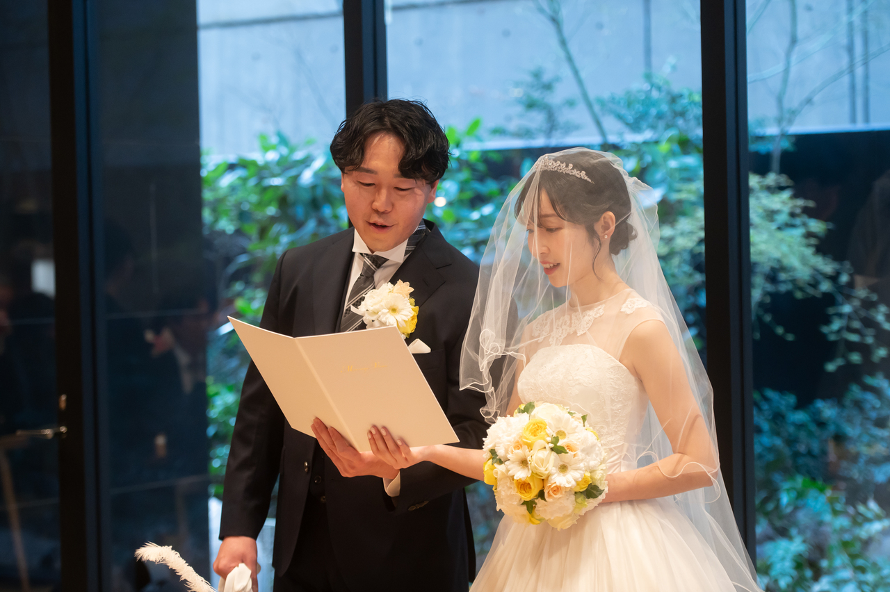 宴内人前式のご紹介👗