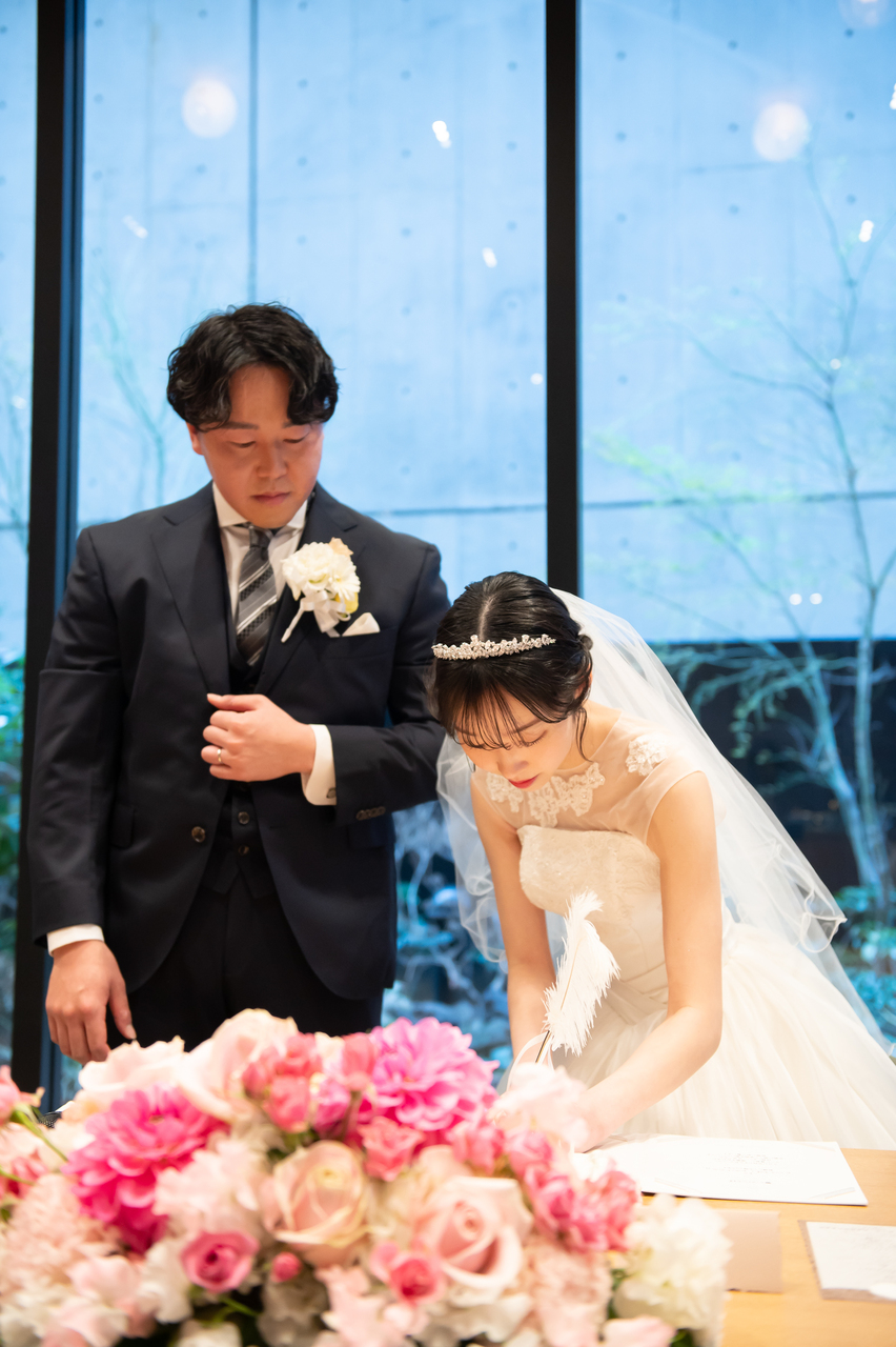 宴内人前式のご紹介👗