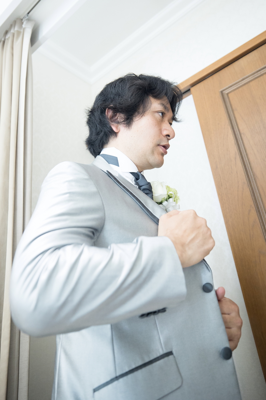 お支度シーンも思い出に・・・?