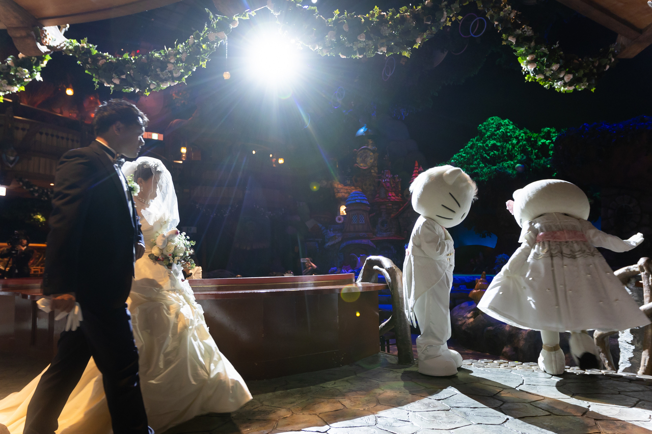 サンリオピューロランドでのご結婚式♪