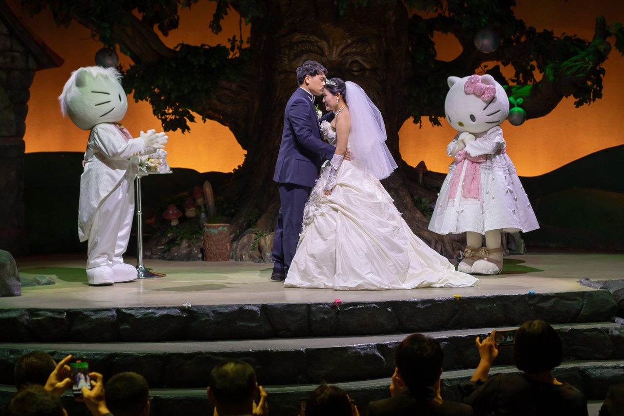 サンリオピューロランドでのご結婚式♪