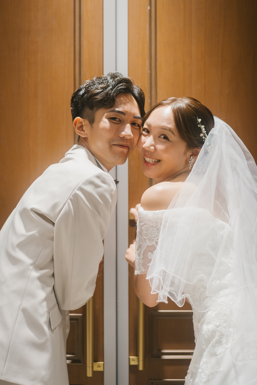 挙式前のひととき🌥