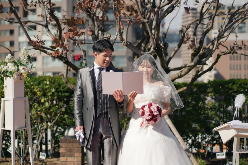 ガーデンで過ごす、最高に気持ちいい結婚式!