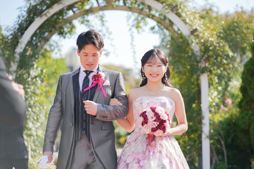 ガーデンで過ごす、最高に気持ちいい結婚式!