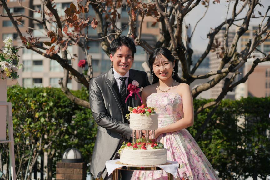 ガーデンで過ごす、最高に気持ちいい結婚式!