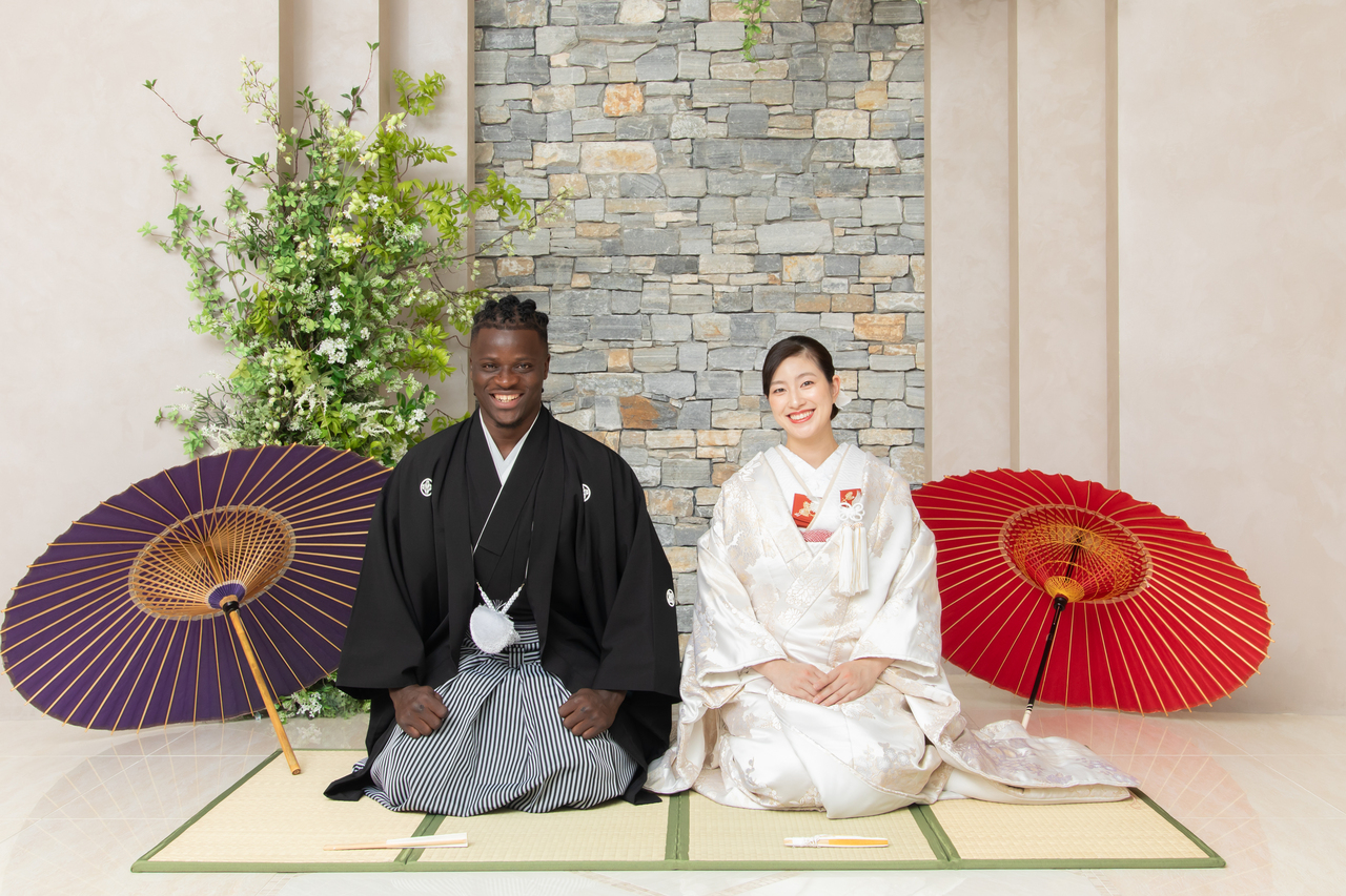 国際結婚で大抜擢！和装フォトウェディング✨