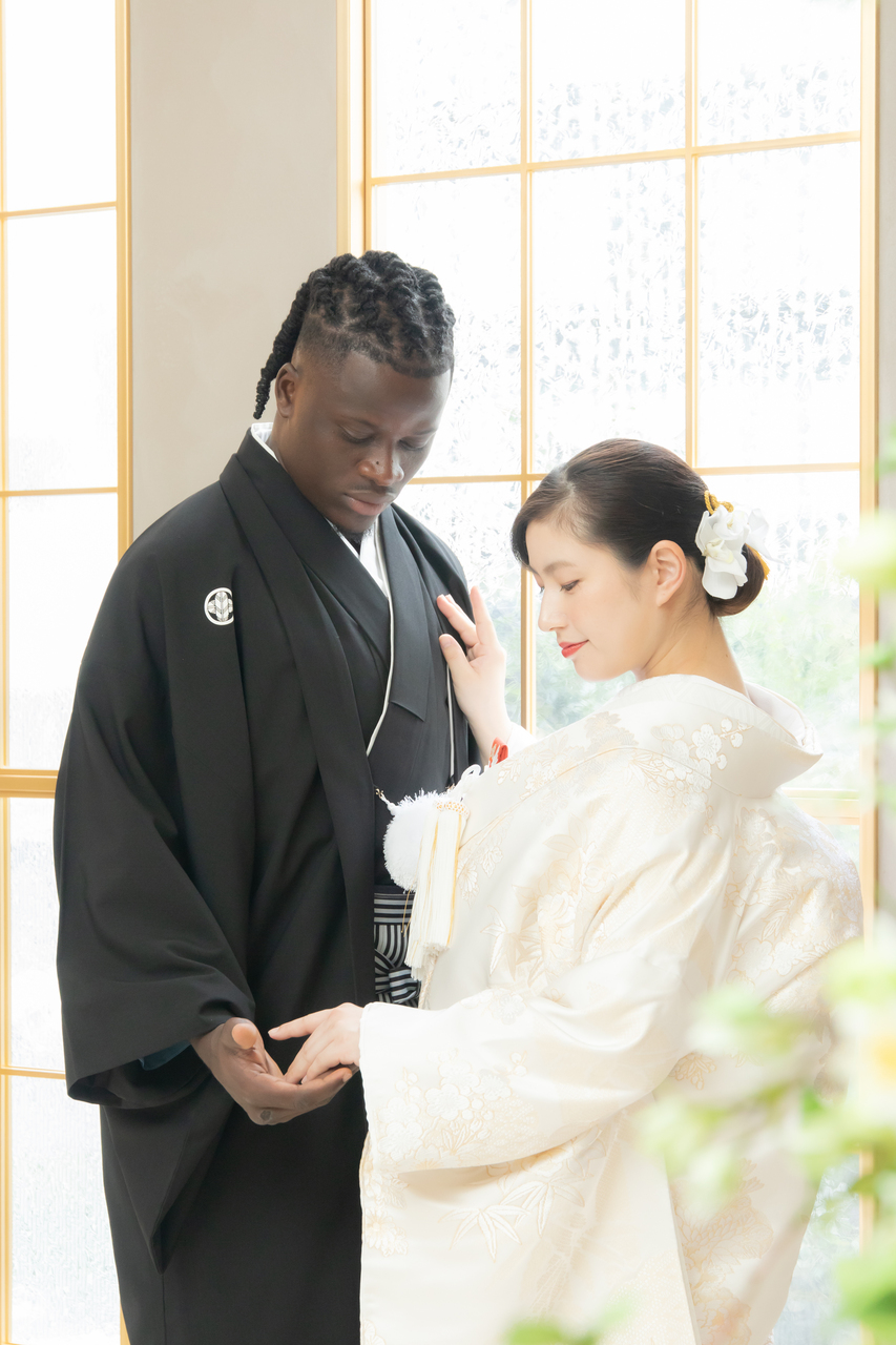 国際結婚で大抜擢!和装フォトウェディング✨