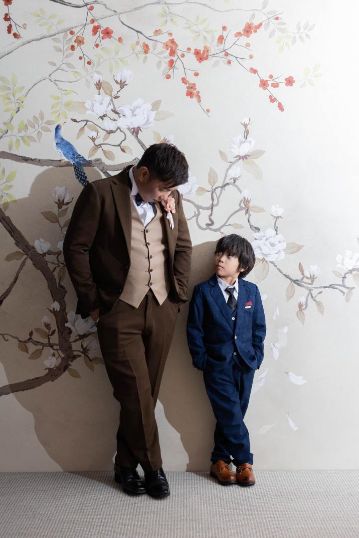 熊本チャペル フォトウエディングレポート No.45 上乃裏のフォトスタジオでパパママフォト