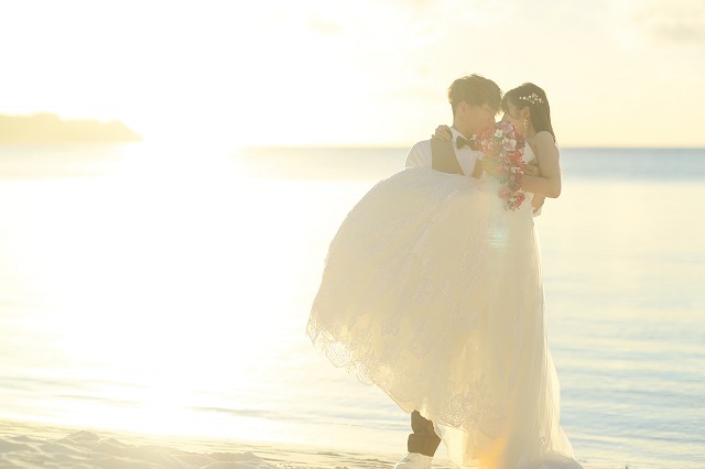グアム挙式　～Wedding Report　12※サンセット撮影～
