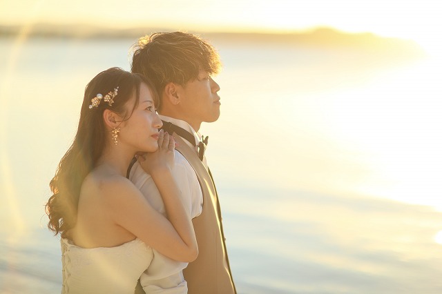 グアム挙式　～Wedding Report　12※サンセット撮影～