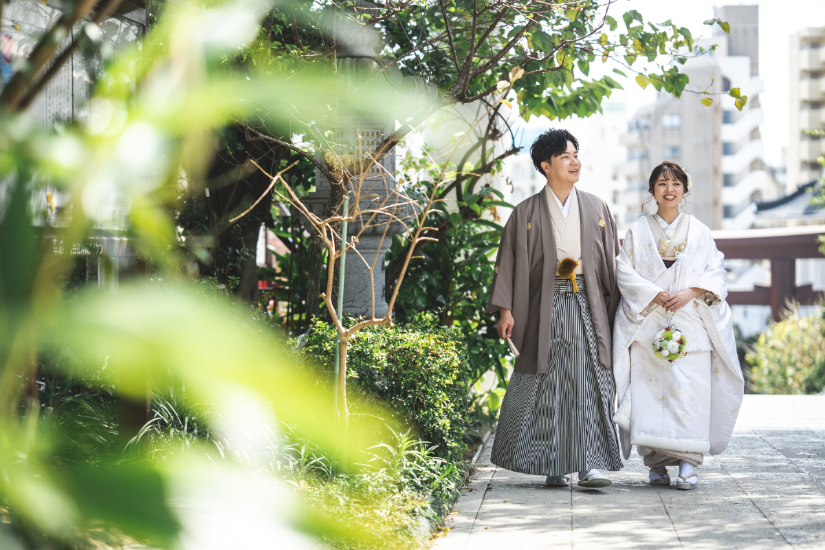 神社婚でも叶う！二人だけの特別な瞬間