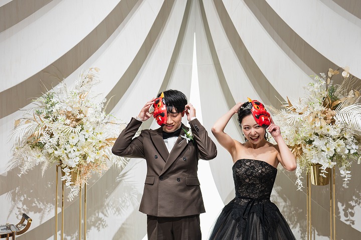 鬼は～外！福は～内！節分家族挙式?part2