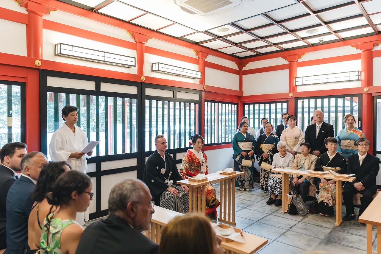 大切なご家族・友人との和婚式♪【塩田八幡宮】