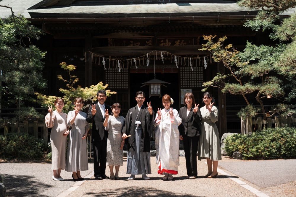 新潟和婚は新潟大神宮で