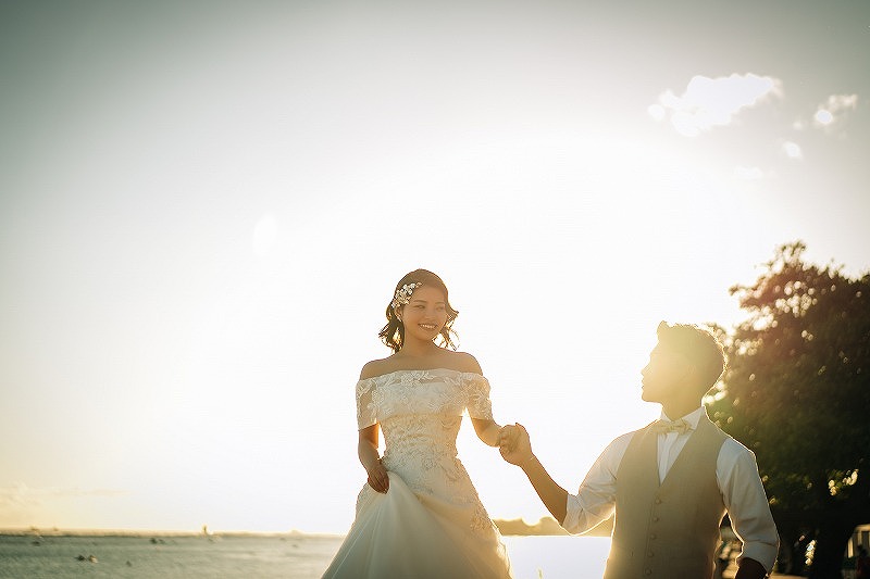 Wedding Report♪No.7(サンセット撮影)